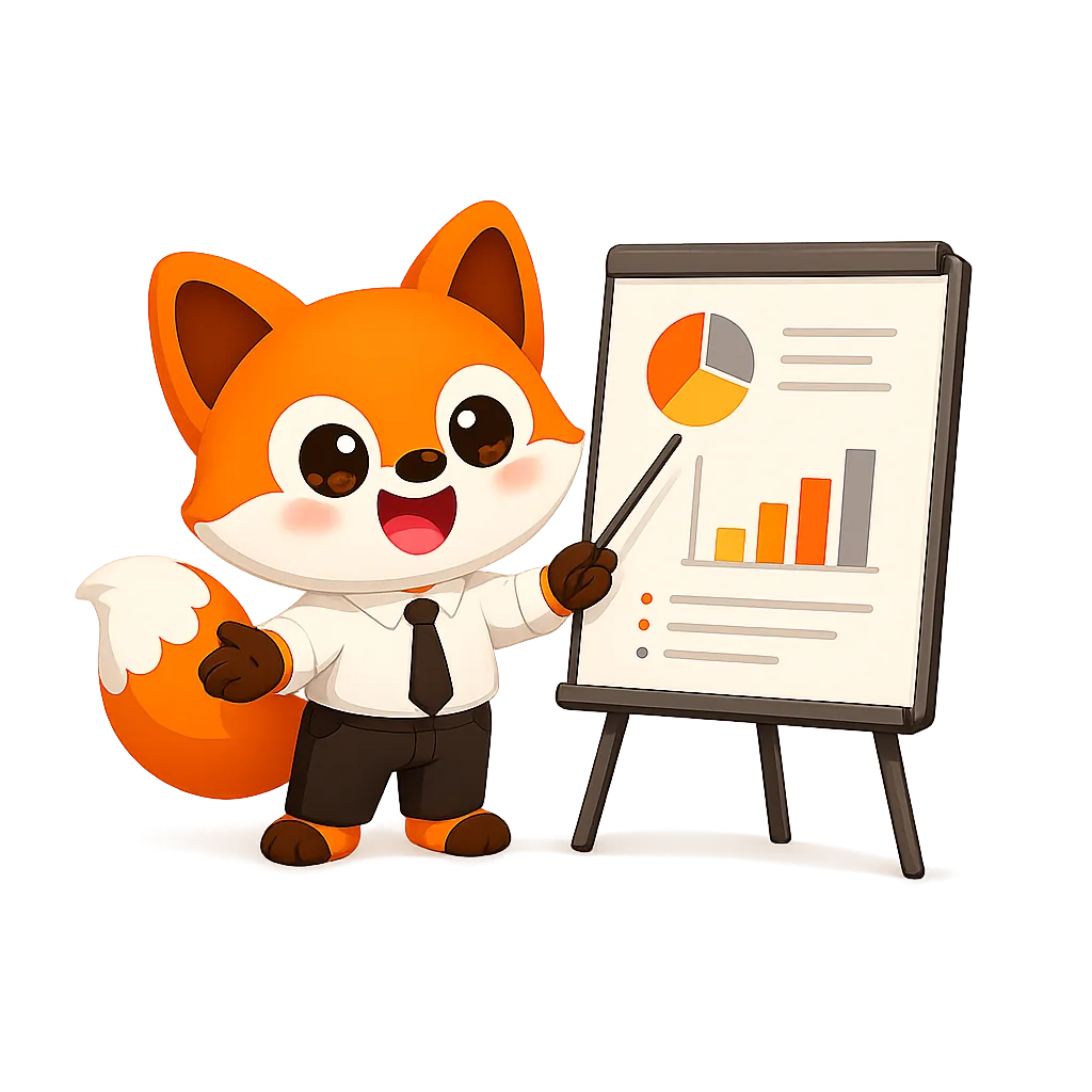 LeaPrep fox mascot
